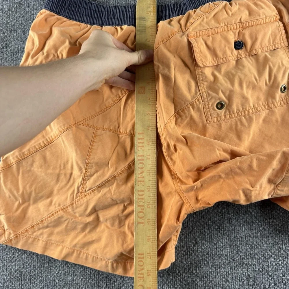 Polo Ralph Lauren Swim Shorts Mens 2XL Orange Big Pony Trunks Lined Graphic